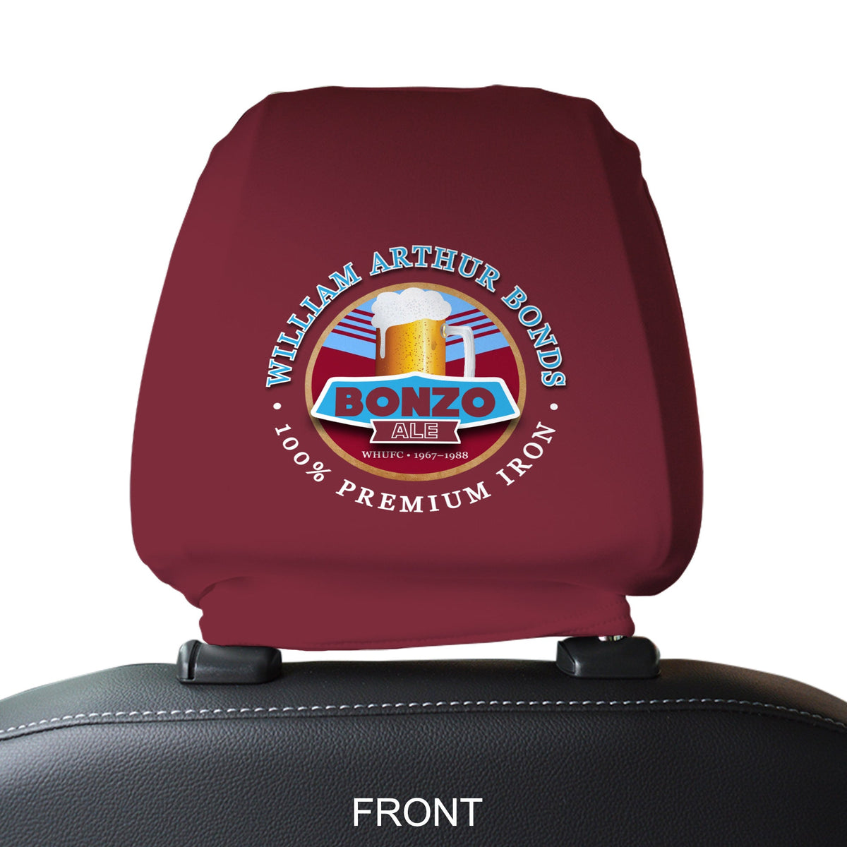 West Ham Bonds - Football Legends - Headrest Cover