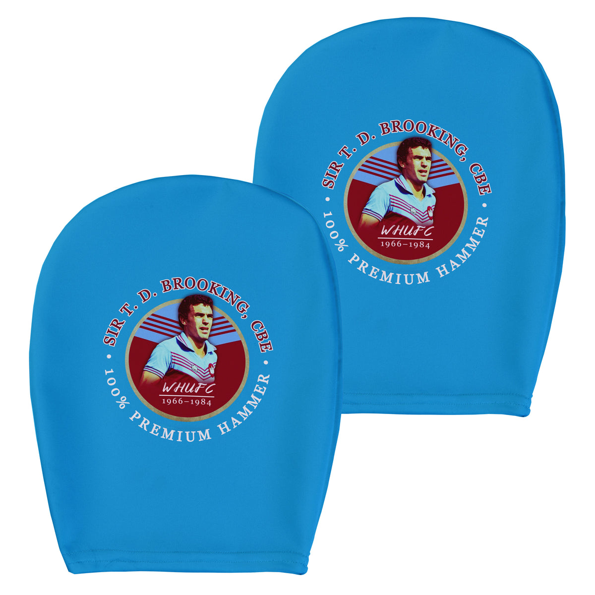 West Ham Brooking - Football Legends - Headrest Cover