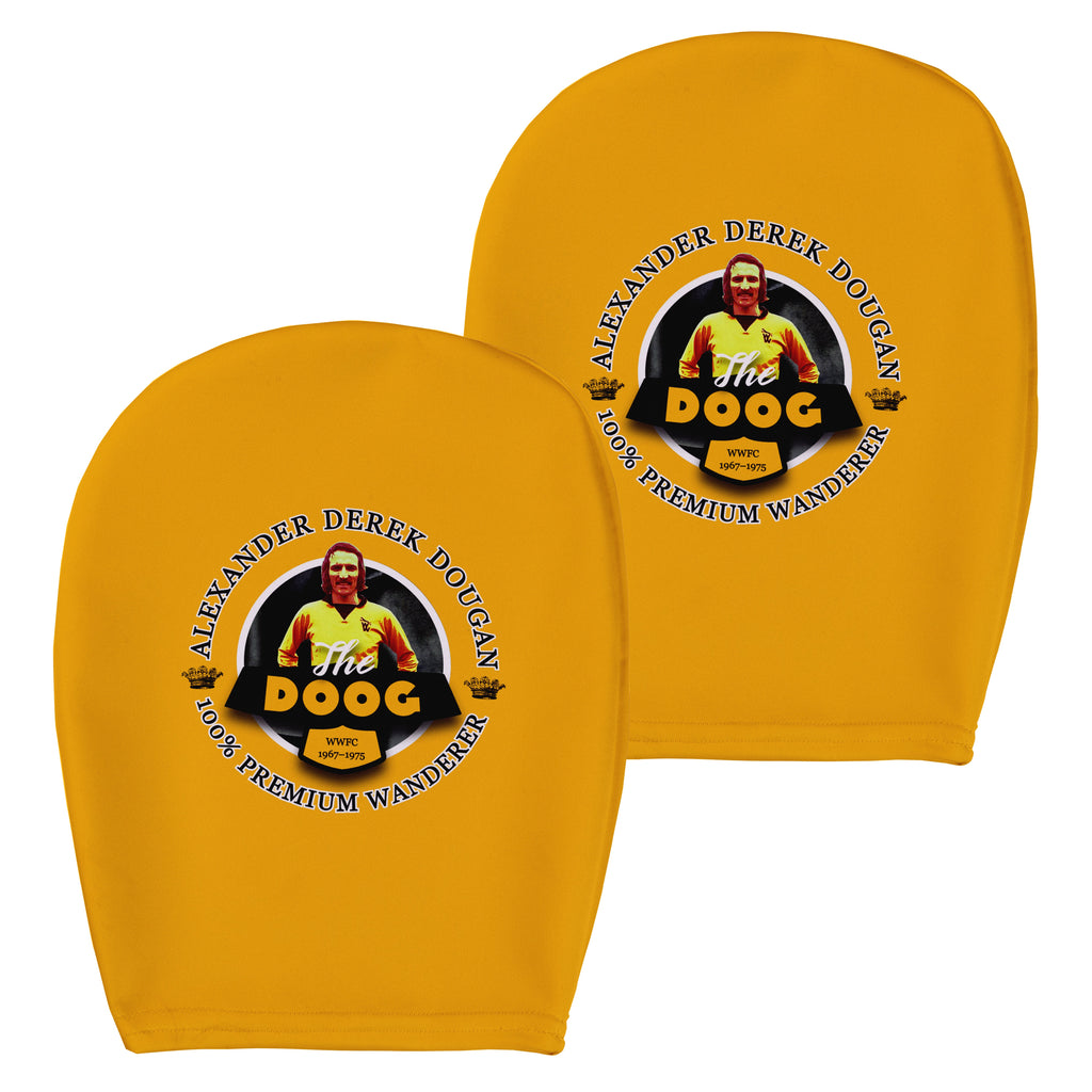 Wolverhampton Derek Dougan - Football Legends - Headrest Cover