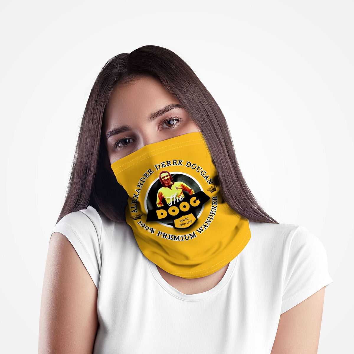 Wolverhampton Derek Dougan - Football Legends - Snood