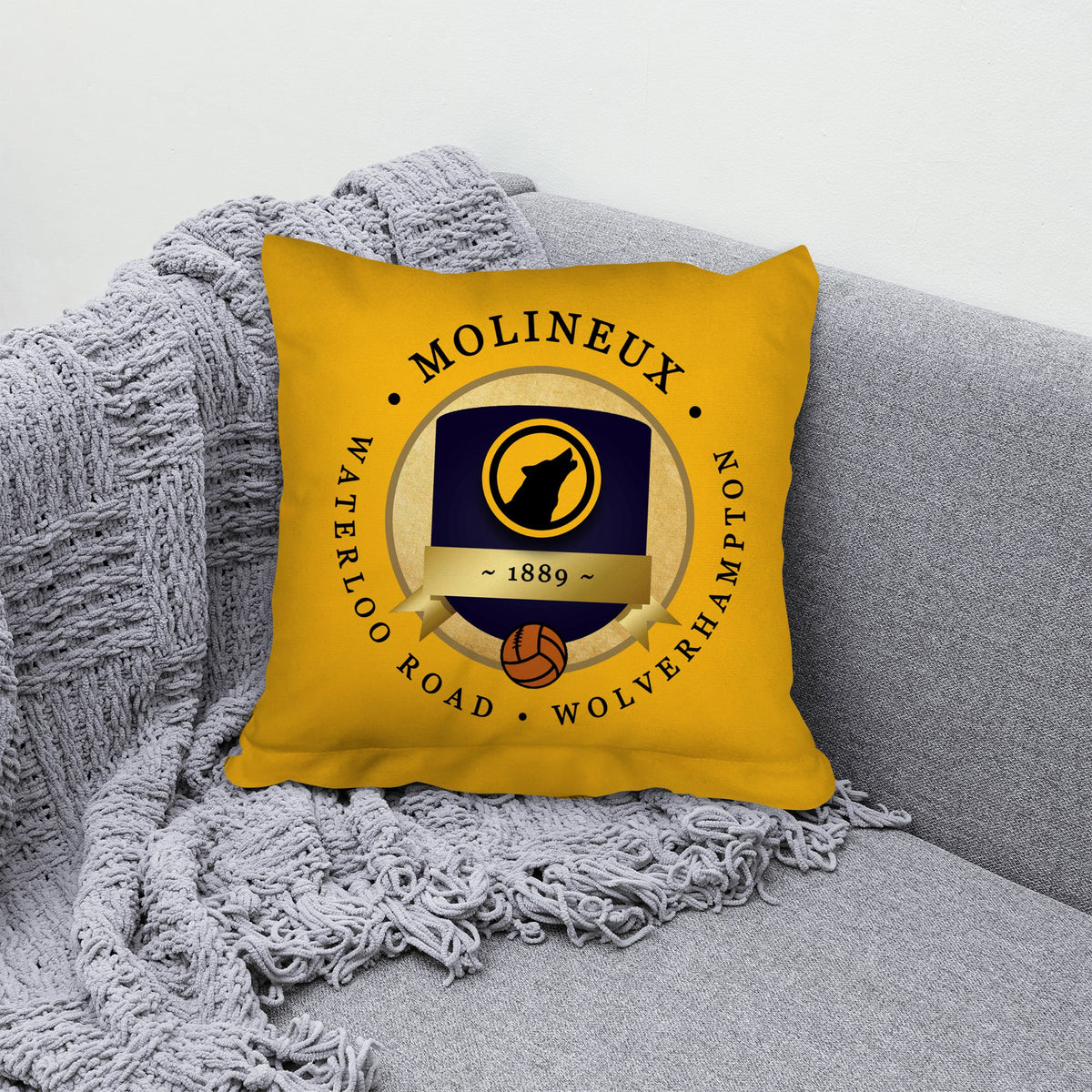 Wolverhampton Molineux - Football Legends - Cushion 10"