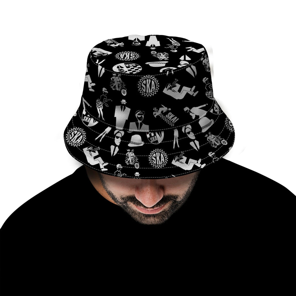 SKA Sticker Print Bucket Hat