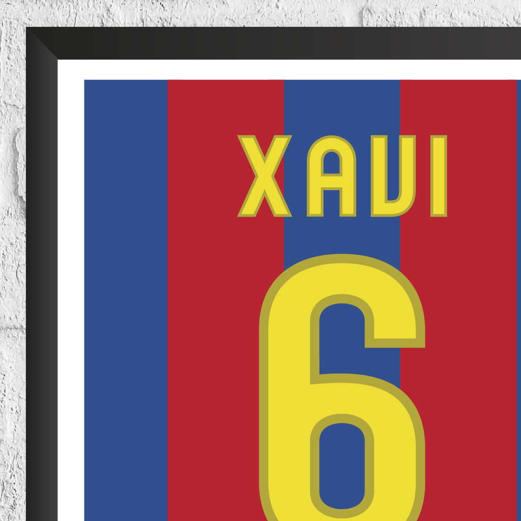 Xavi Legend Stats Print