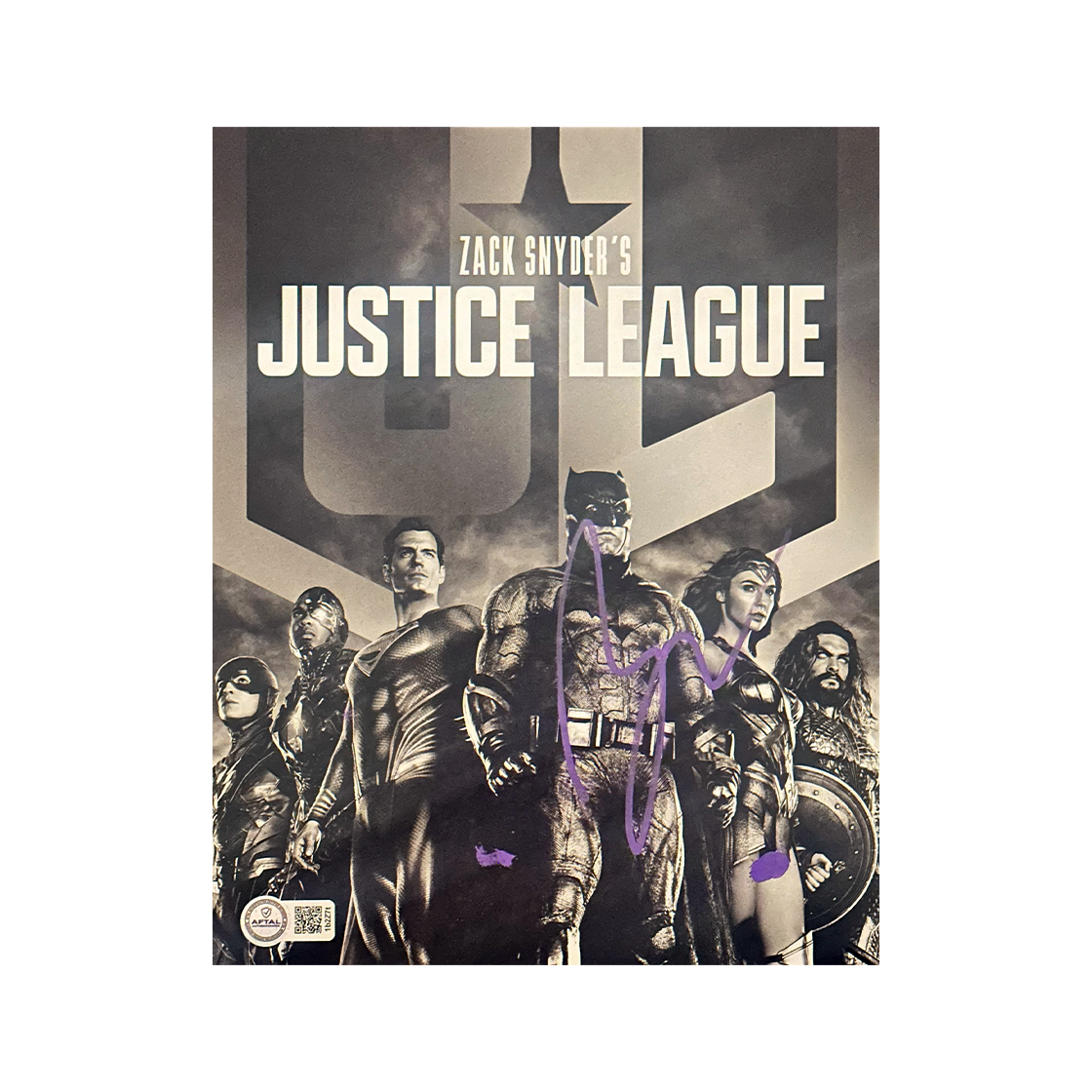 Zack Snyder Signed Justice League 10x8 Image 1 (AFTAL Authenticated)
