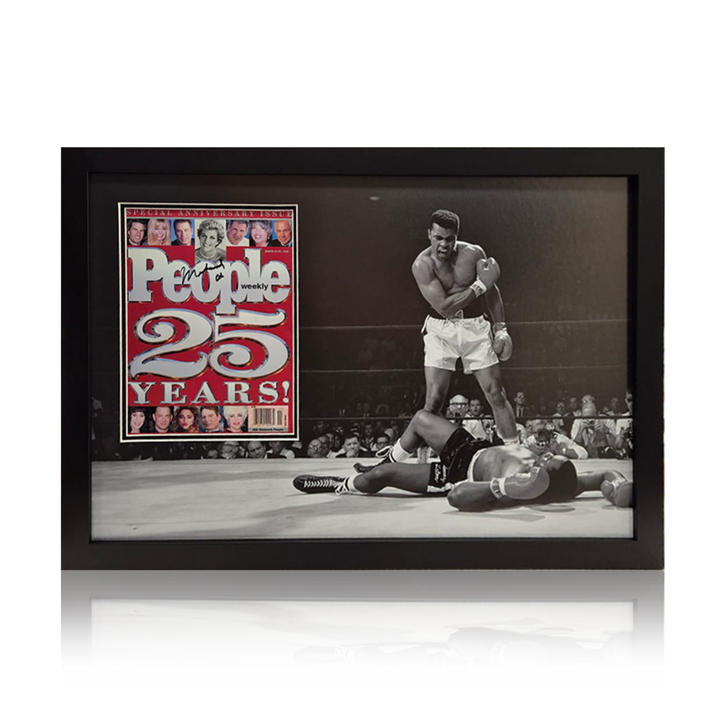 Muhammad Ali Signed People Magazine Iconic Frame (Memorabilia Network)