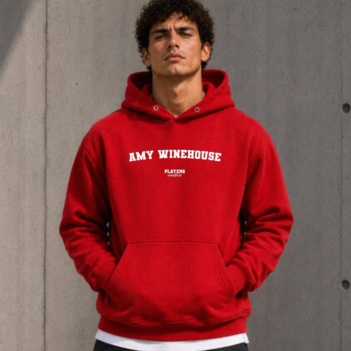 Amy Winehouse Men's Hoodie