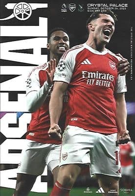 Arsenal 2025/2026 Official Home Matchday Programmes