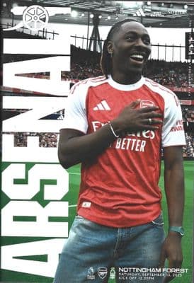 Arsenal 2025/2026 Official Home Matchday Programmes