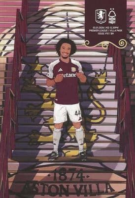 Aston Villa 2025/2026 Official Home Matchday Programmes