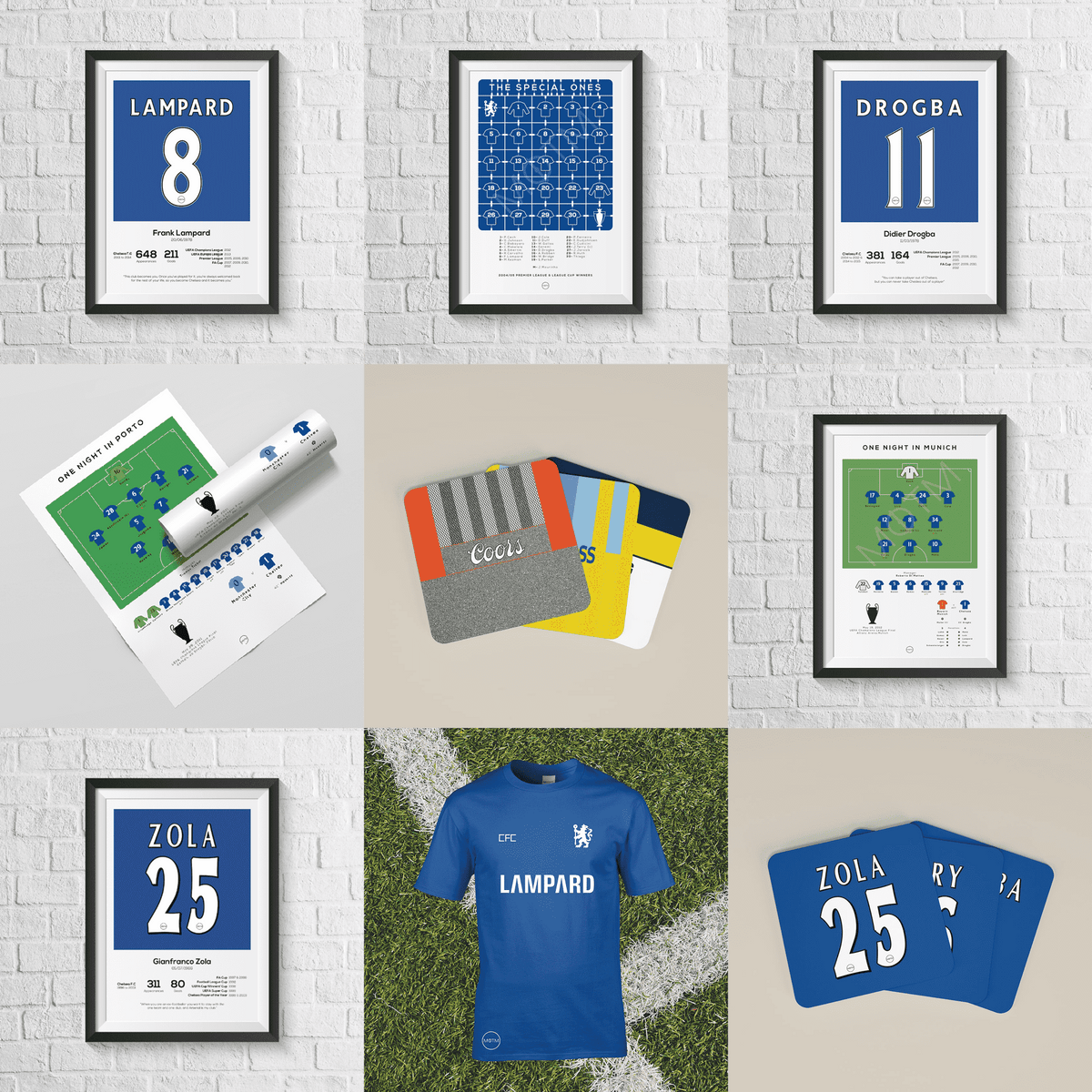 John Terry Legend Stats Print