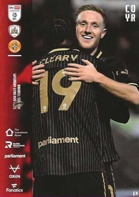 Barnsley 2025/2026 Official Home Matchday Programmes