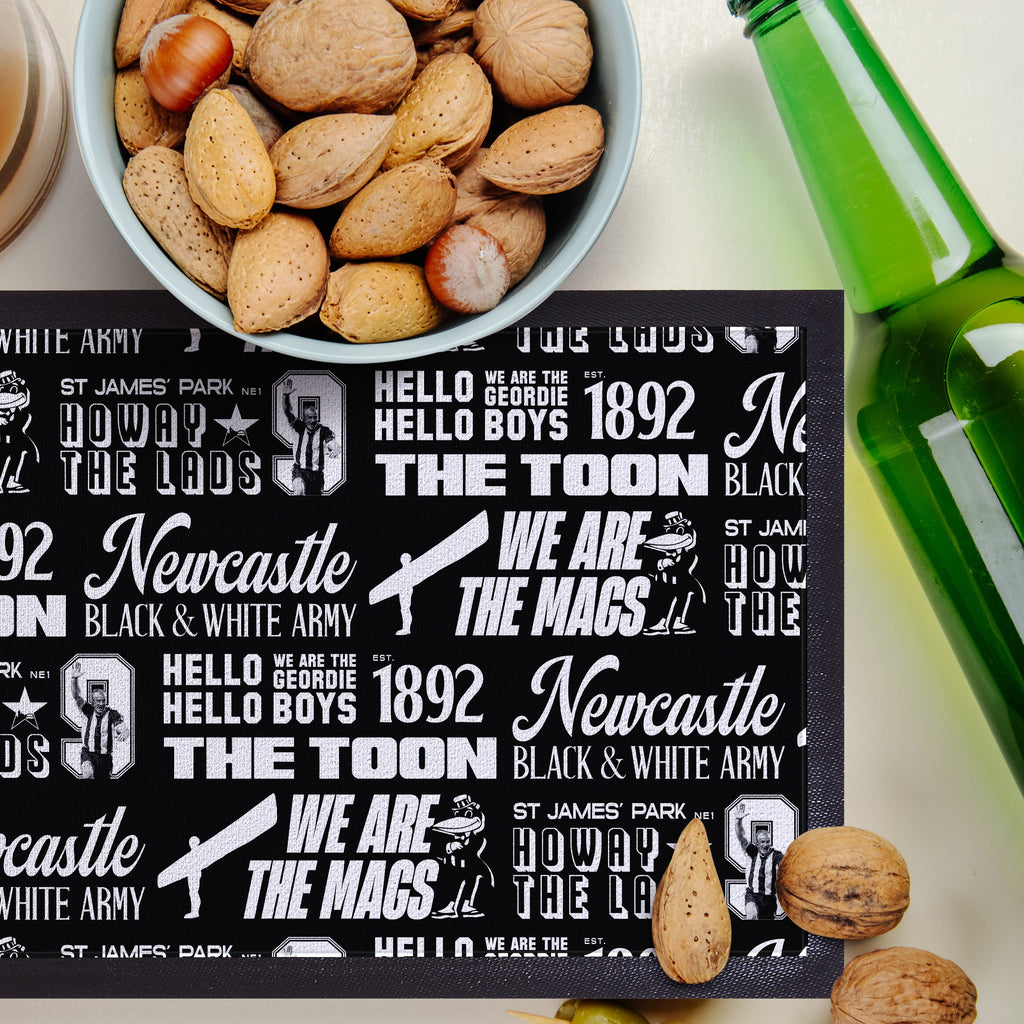 Newcastle - Word Montage - Bar Runner