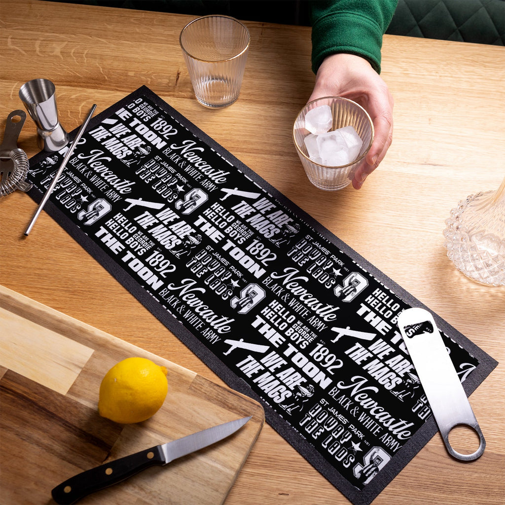 Newcastle - Word Montage - Bar Runner
