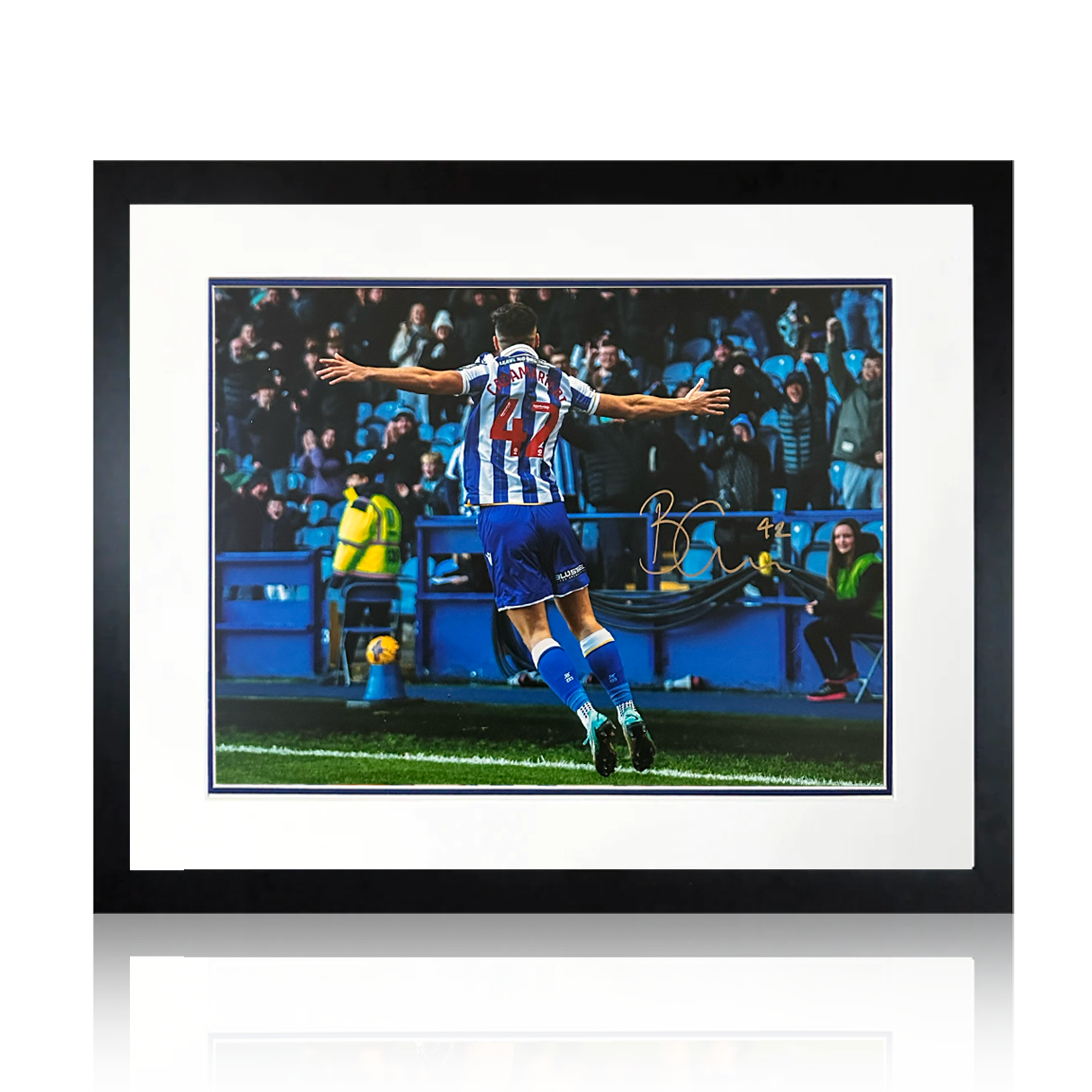 Weekly Auction: Bailey-Tye Cadamarteri Signed Sheffield Wednesday Deluxe Mount Display