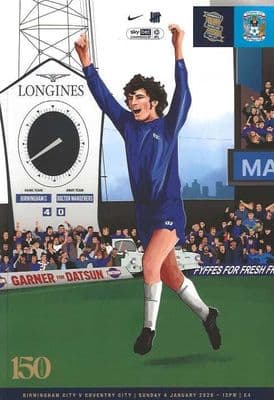 Birmingham City 2025/2026 Official Home Matchday Programmes