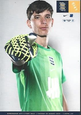 Birmingham City 2025/2026 Official Home Matchday Programmes