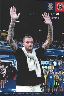 Birmingham City 2025/2026 Official Home Matchday Programmes