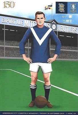 Birmingham City 2025/2026 Official Home Matchday Programmes