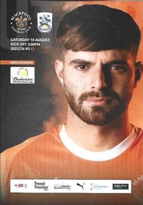 Blackpool 2025/2026 Official Home Matchday Programmes