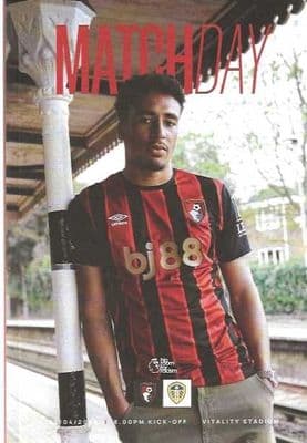 Bournemouth 2025/2026 Official Home Matchday Programmes
