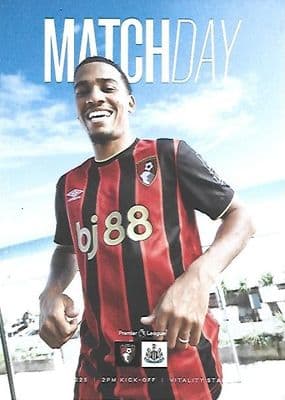 Bournemouth 2025/2026 Official Home Matchday Programmes