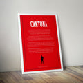 Eric Cantona Poem Print