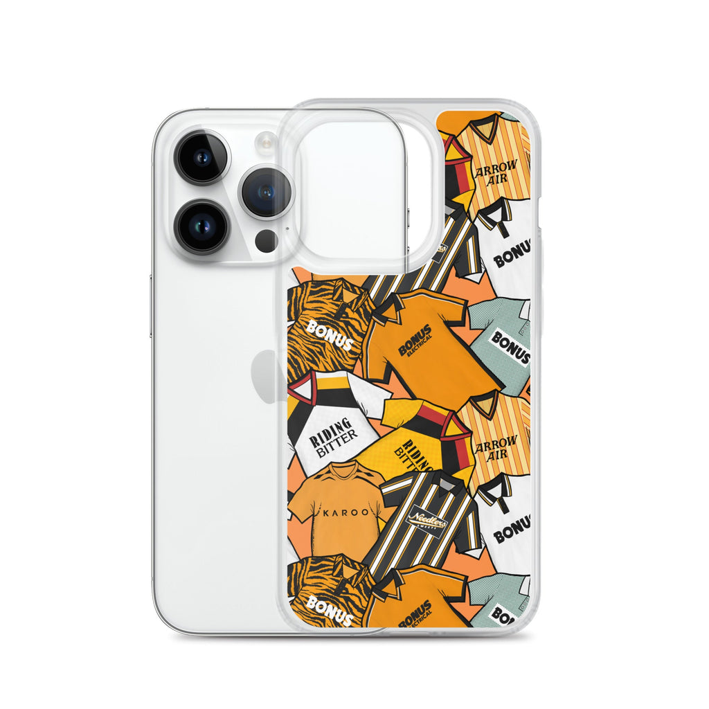 Hull Retro Shirts Themed Football Inspired Clear Case for iPhone®