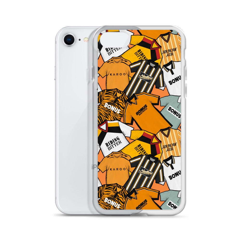 Hull Retro Shirts Themed Football Inspired Clear Case for iPhone®