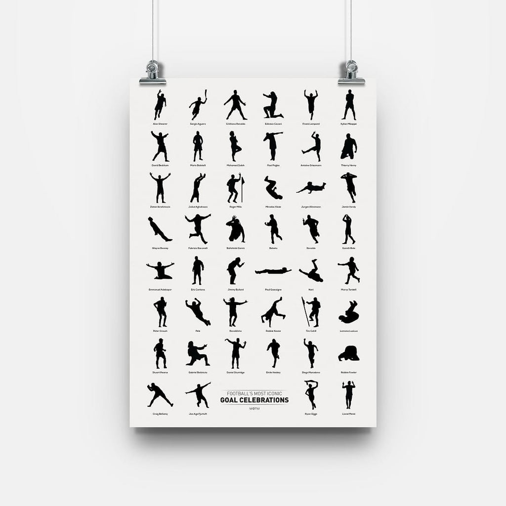 Football's Greatest Goal Celebrations Print