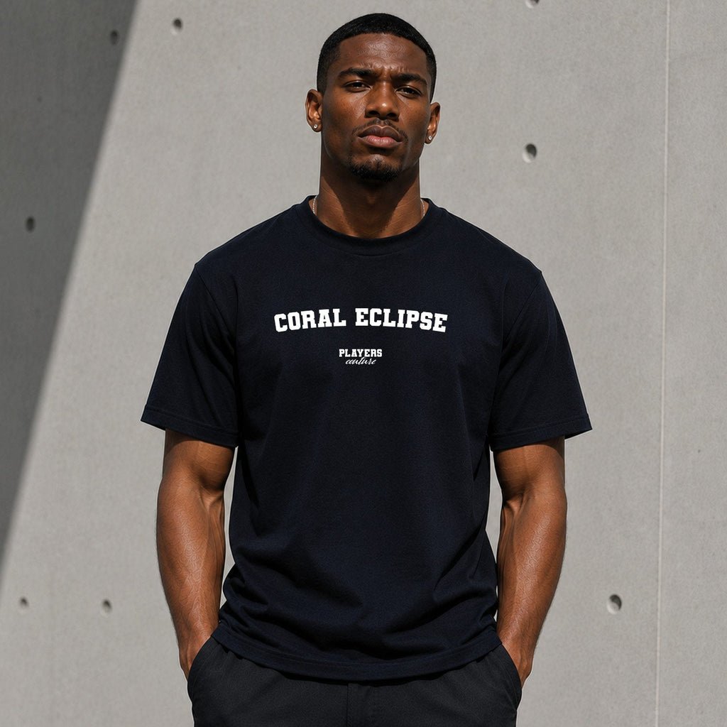 Coral Eclipse Men's T-Shirt