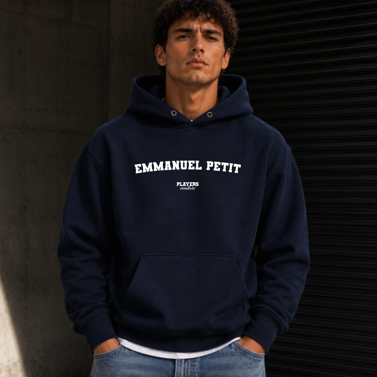 Emmanuel Petit Men's Casual Hoodie