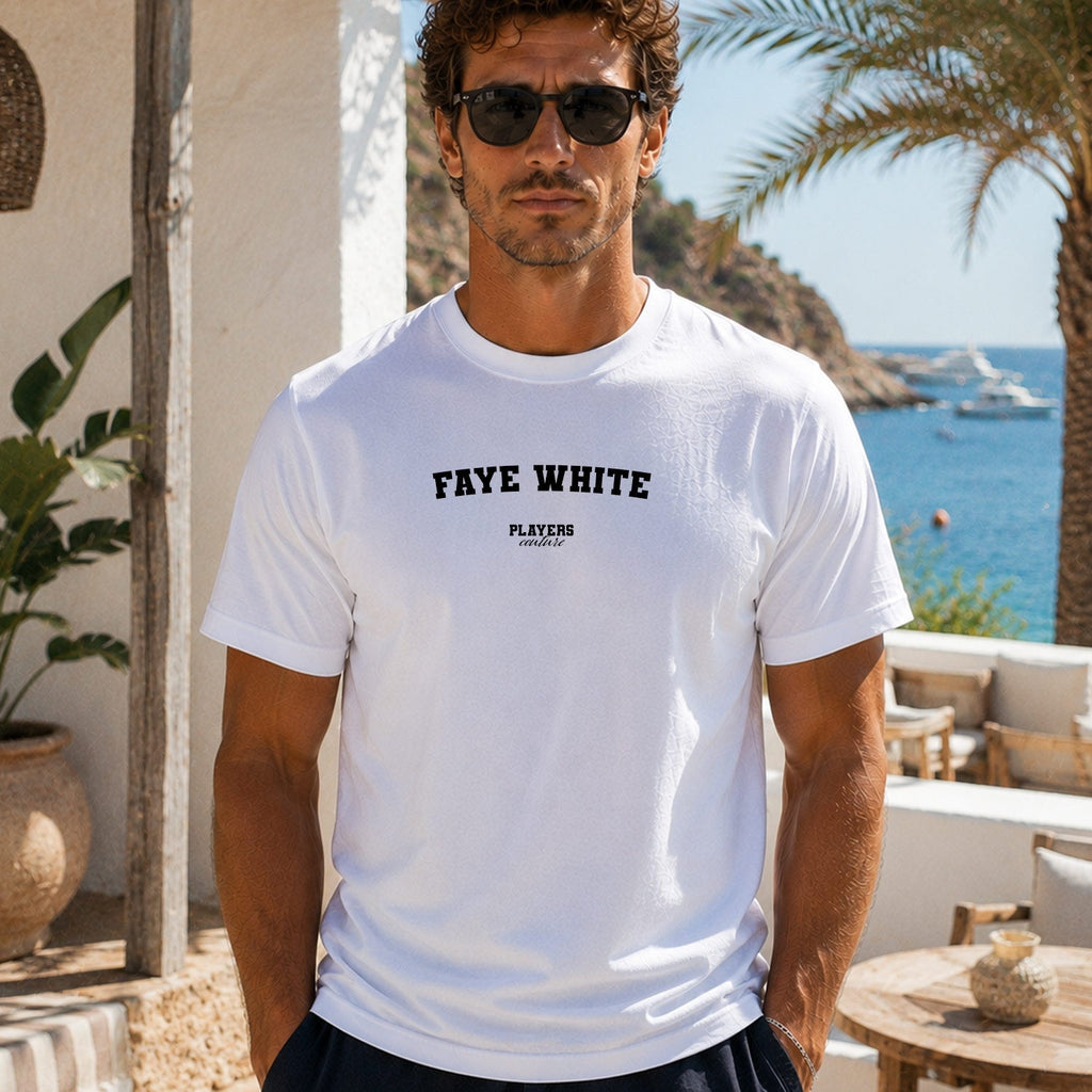 Faye White Men's T-Shirt