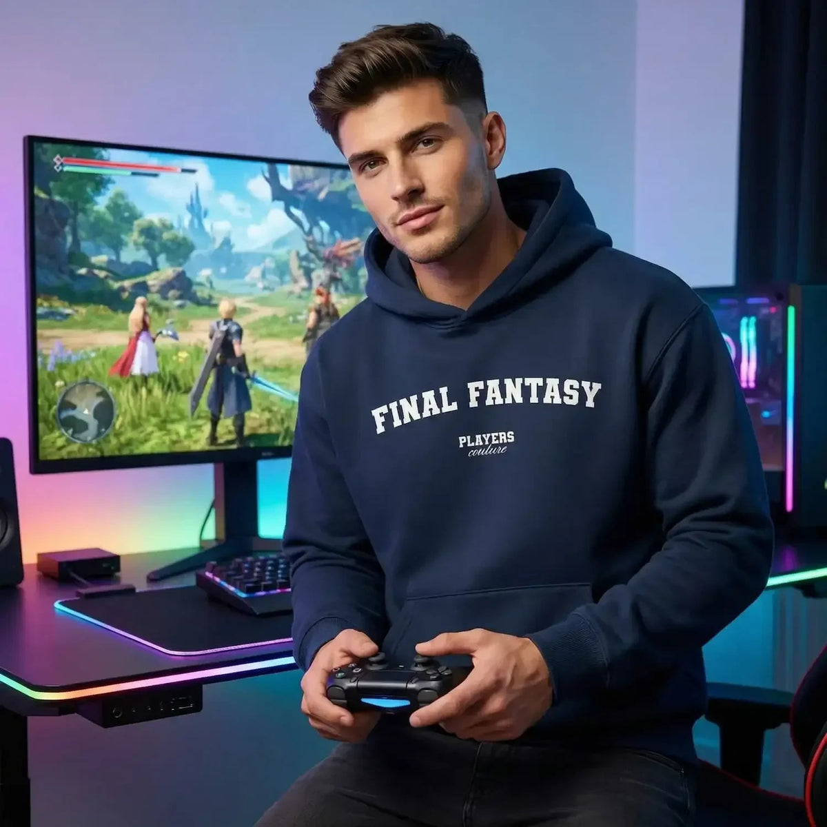Final Fantasy Men's Hoodie