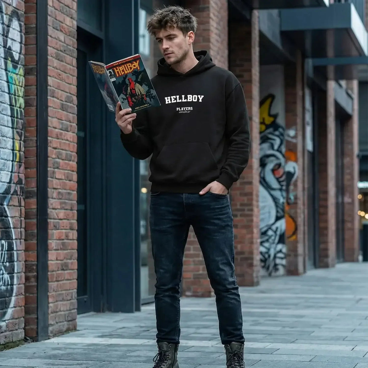 Hellboy Men's Hoodie