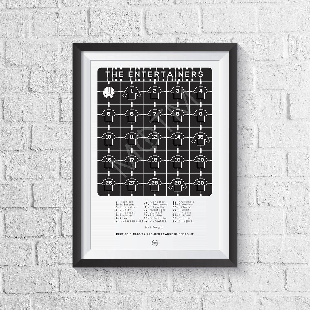 Newcastle 'The Entertainers' 1995/1997 Print