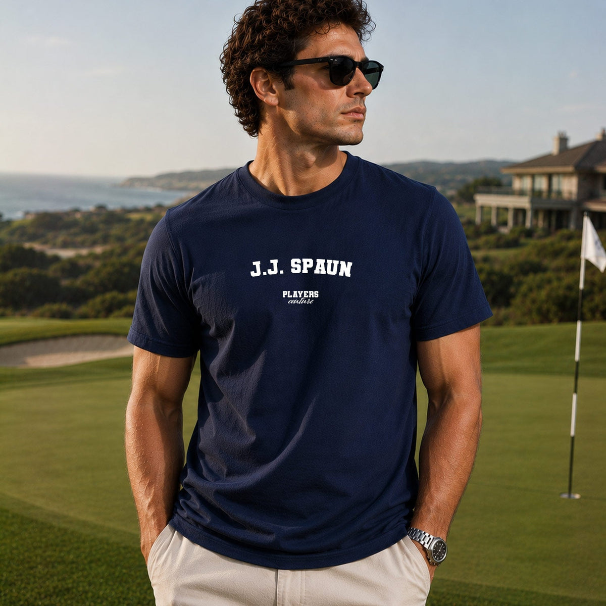 J.J. Spaun Men's T-Shirt