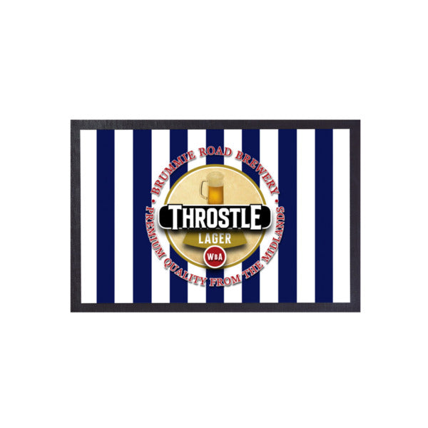 West Brom Throstle  - Football Legends -  Door Mat - 60cm X 40cm