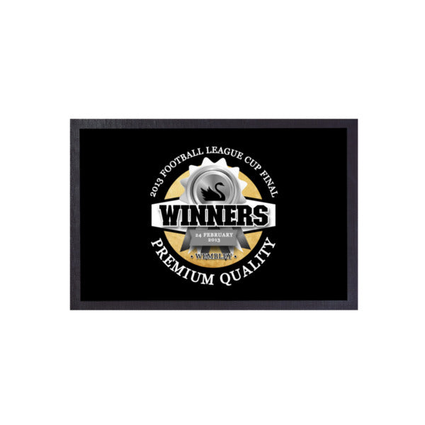 Swansea League Cup  - Football Legends - Door Mat -60cm X 40cm