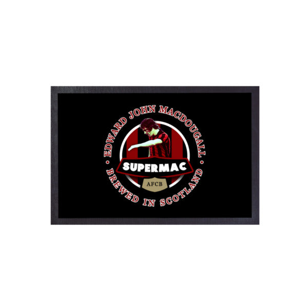 Bournemouth Ted MacDougall  - Football Legends - Door Mat -60cm X 40cm