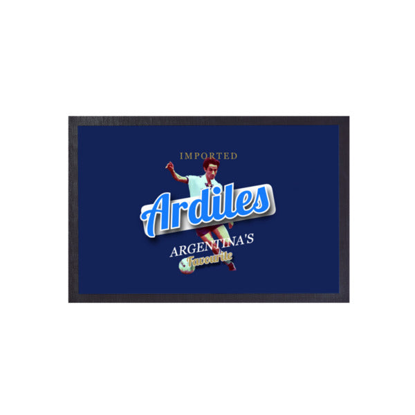 Totts Ardiles  - Football Legends - Door Mat -60cm X 40cm