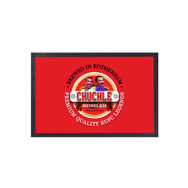 Rotherham Chuckle  - Football Legends - Door Mat -60cm X 40cm