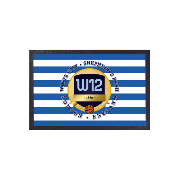 The Hoops W12  - Football Legends - Door Mat -60cm X 40cm
