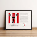Matt Le Tissier Stats & Poem Print