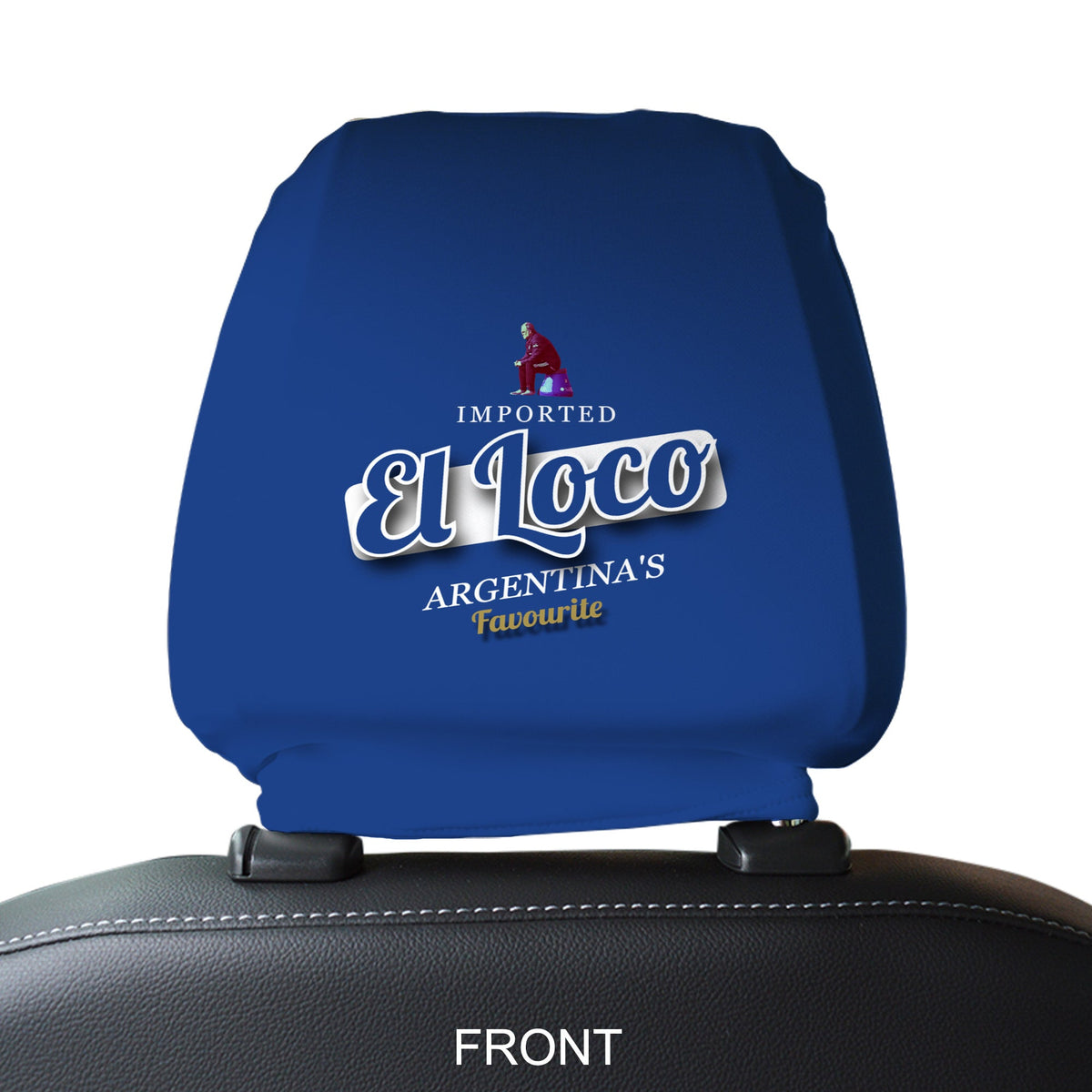 Leeds Bielsa BMG- Football Legends - Headrest Cover