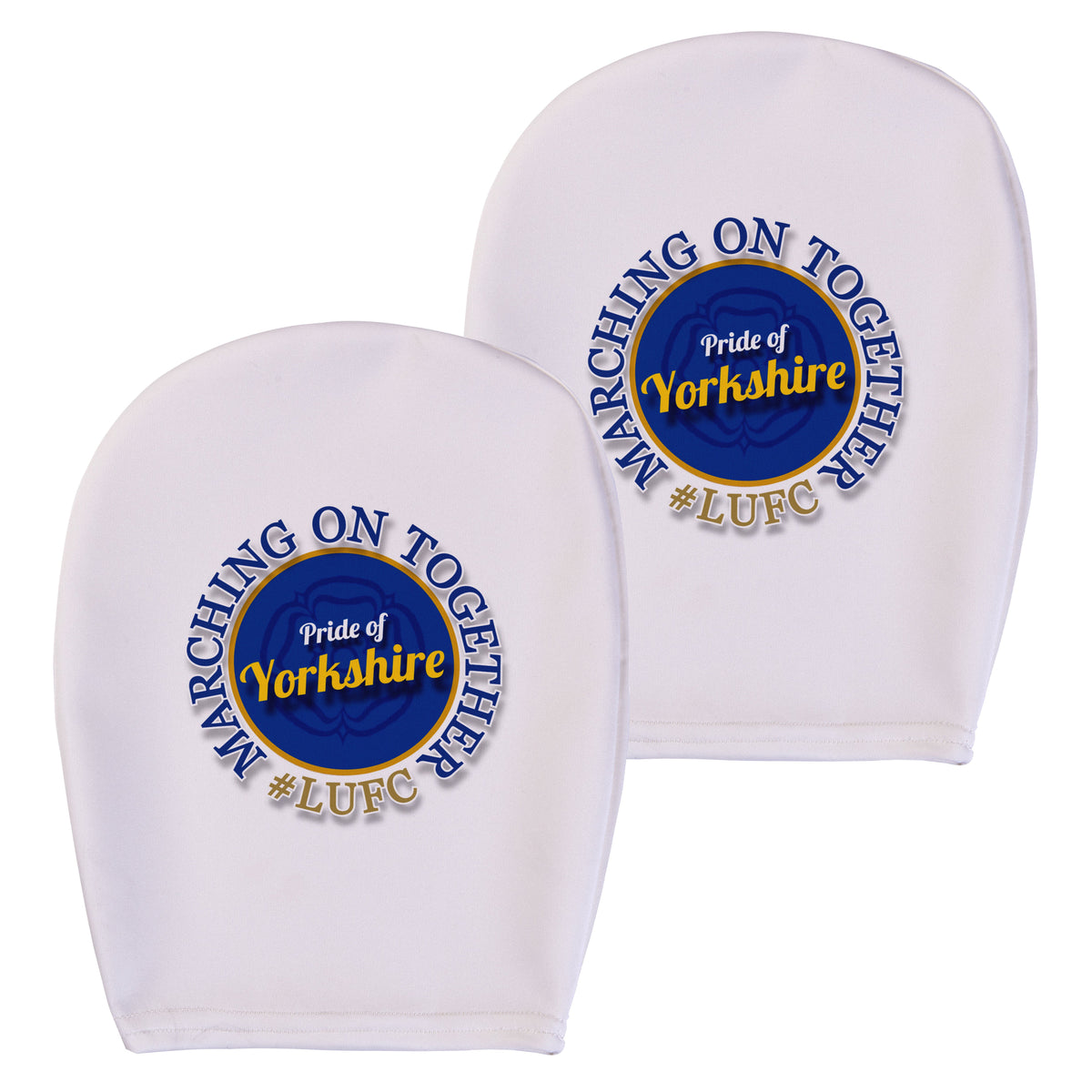 Leeds marching on together- Football Legends - Headrest Cover