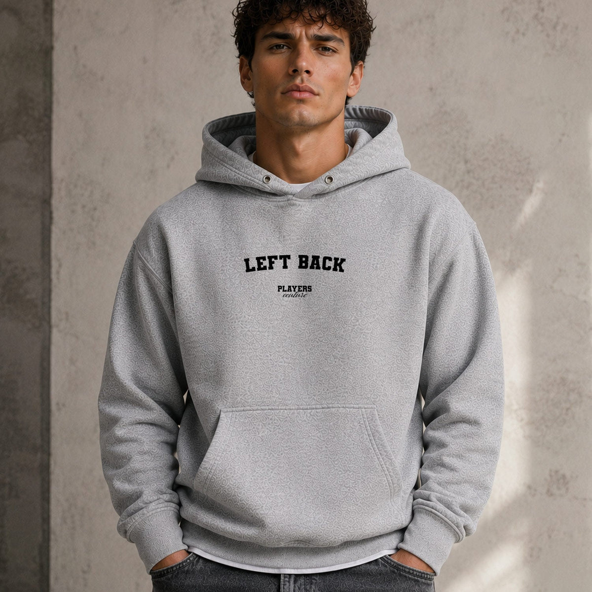 Left Back Men's Hoodie