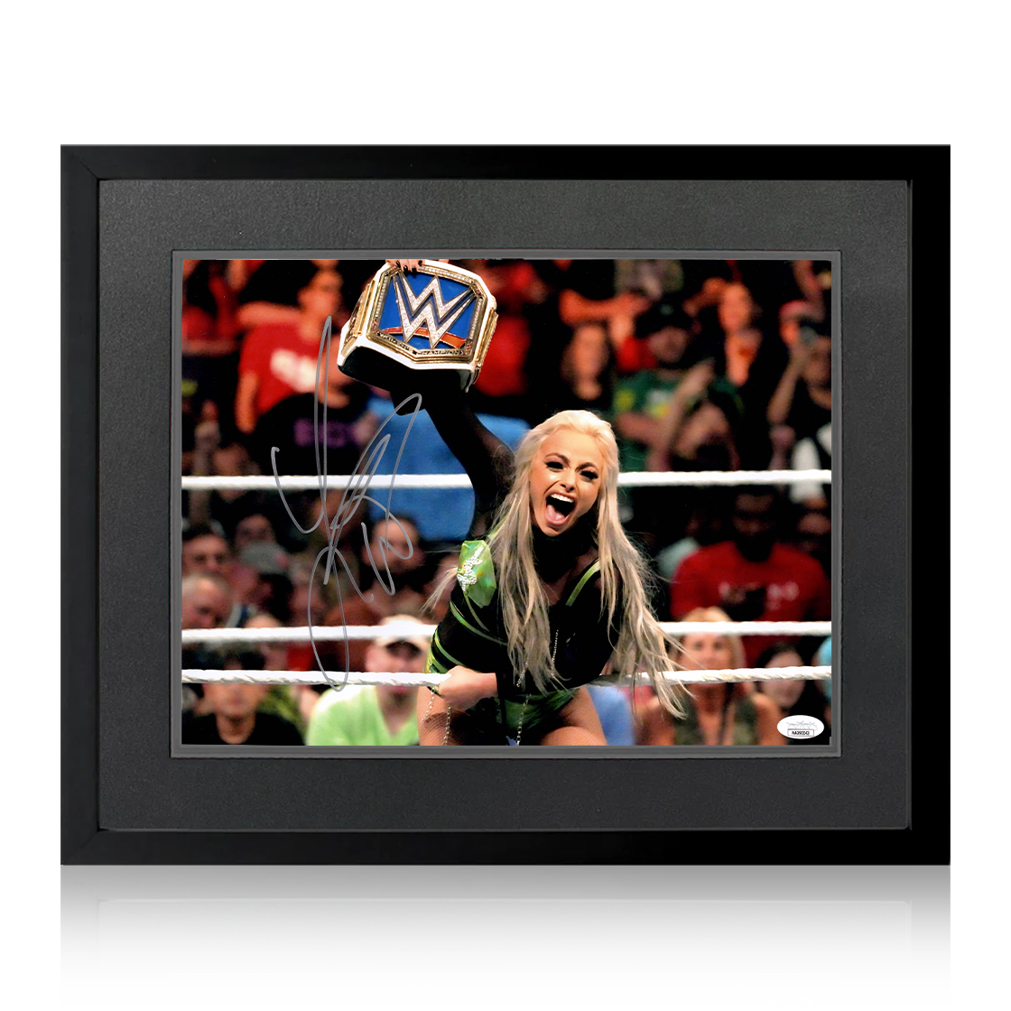Liv Morgan Signed Image Deluxe Mount Frame (JSA)