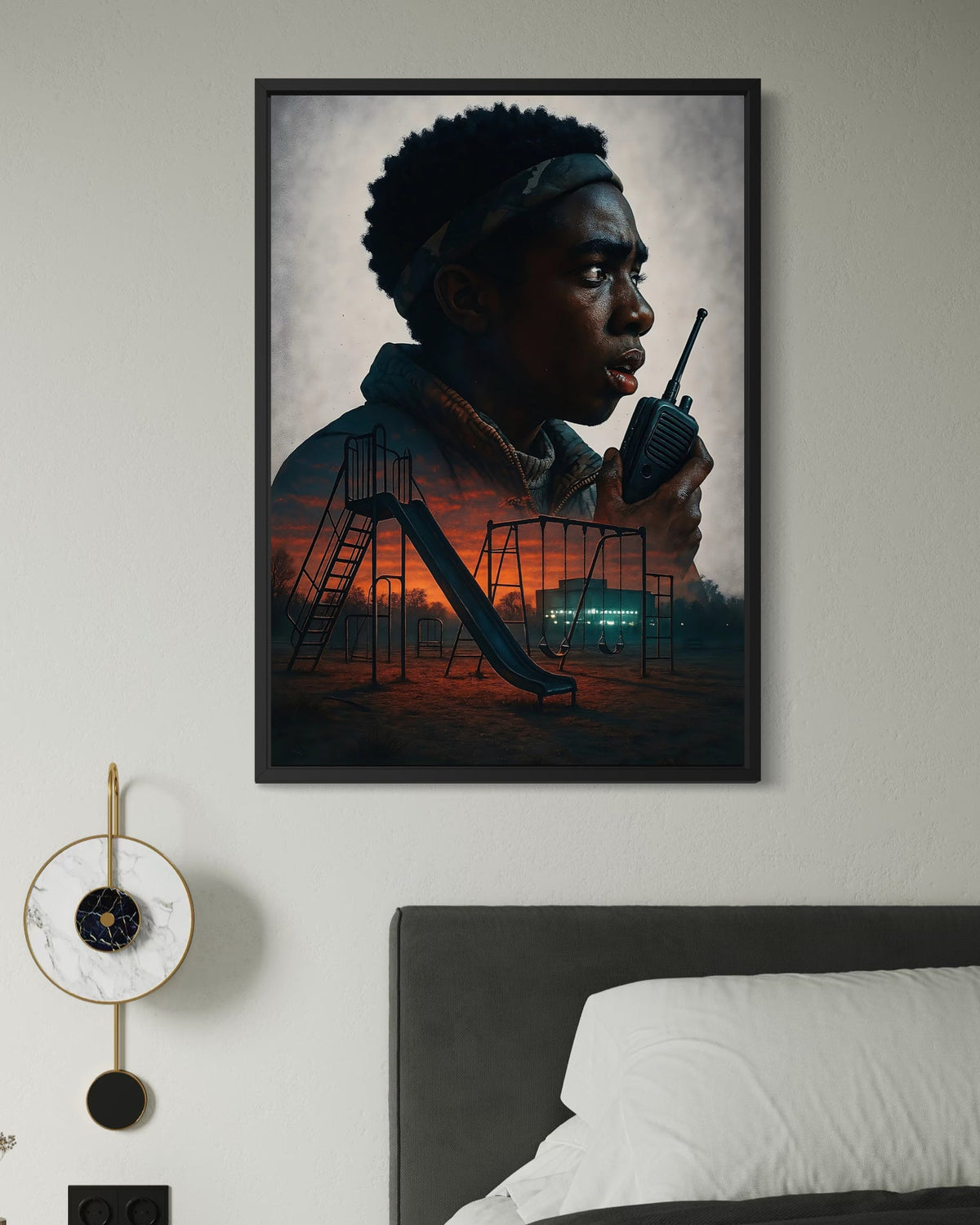 Lucas - Stranger Things Poster