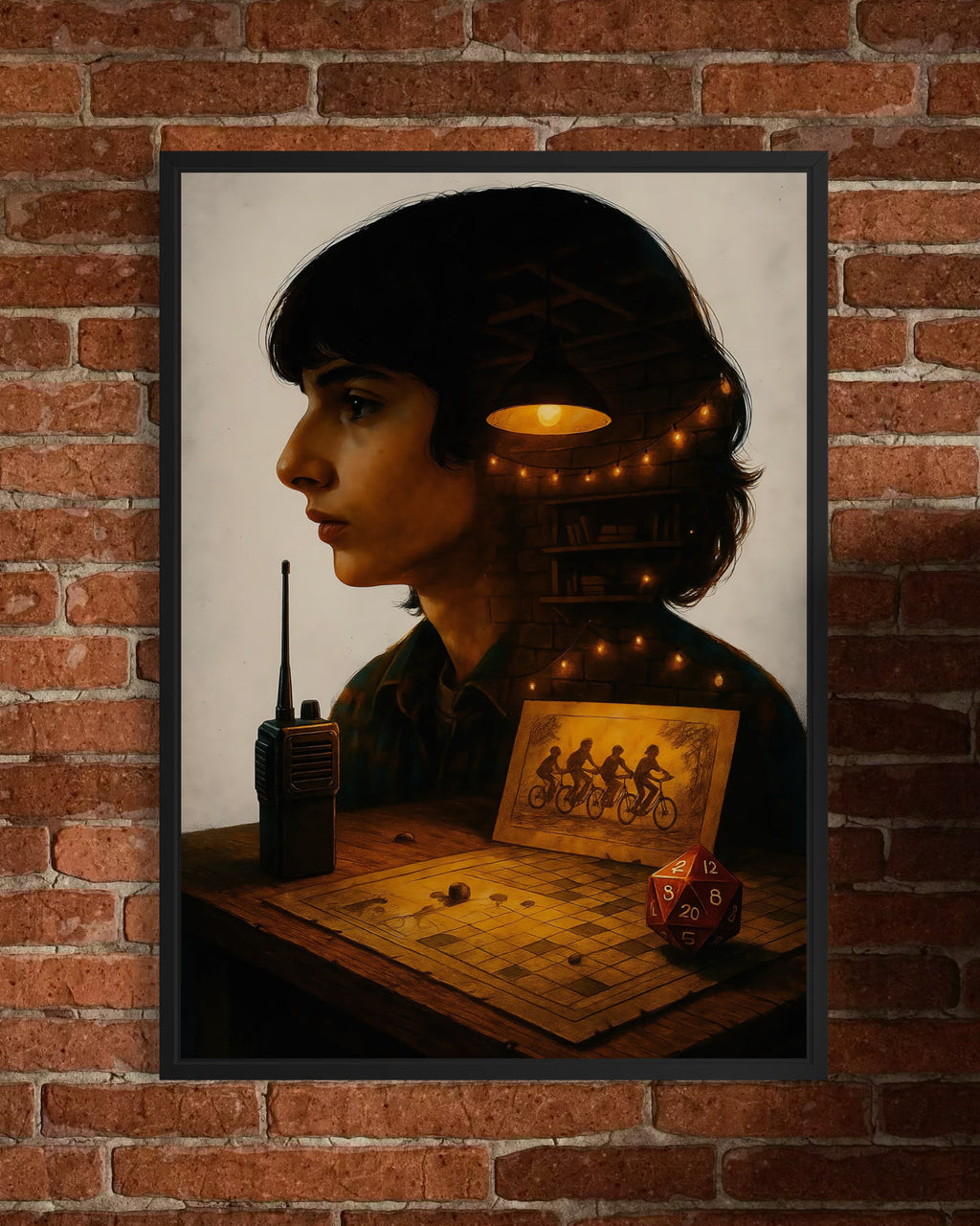 Mike - Stranger Things Poster