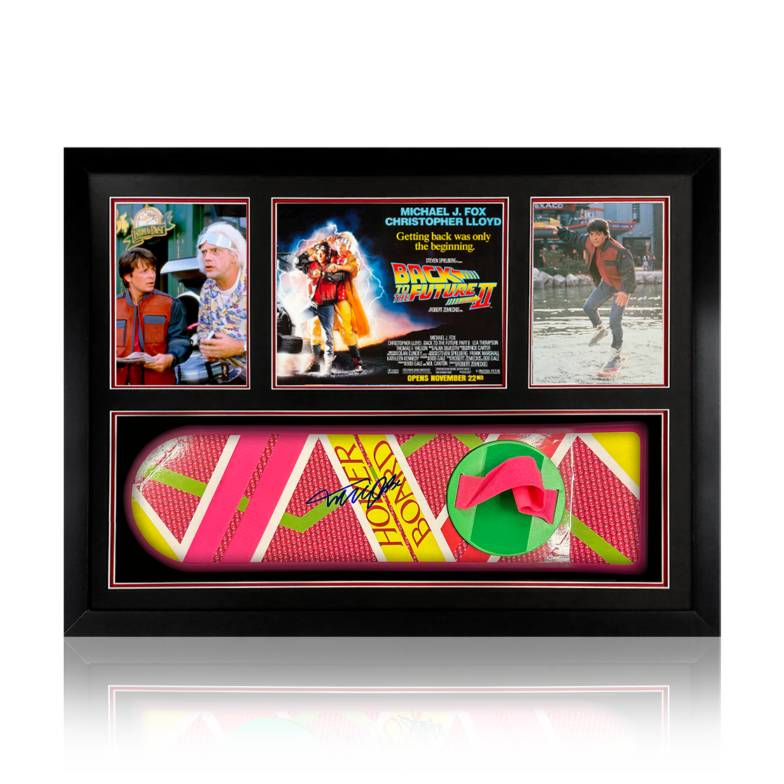 Michael J Fox Signed Back To The Future II Hoverboard Iconic Frame (JSA)
